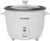 8 (RC-8R) Tayama Rice Cooker with Steam Tray Cups, White