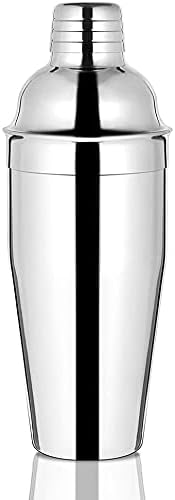 Dynore 6 Set 750 ml, 30/60 ml, Set 6 Stainless Steel Pcs Bartender Martini Kit - Teardrop Bar Spoon, Cocktail Shaker