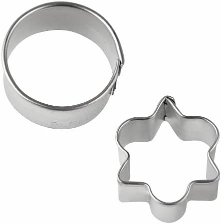 Zenker Mini-Cookie Cutter "Patisserie", Set of 12, Silver
