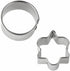 Zenker Mini-Cookie Cutter "Patisserie", Set of 12, Silver