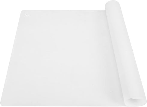 Thick Silicone Counter Mat, Large 23.4" by 15.6", Heat Resistant Mat for Kitchen Table and Countertop Protector