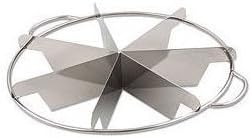 NEW 6-Slice Pie Cutter Press, 1 X Commercial Grade, 18/8 Gauge Stainless Steel, Side-Handles