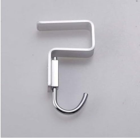 2 Pcs Desk Hook - Student Desktop Nail-Free Hook for Schoolbag, Under Table Hook for Bag Purse Clothes