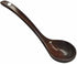 Large Wooden Soup Ladle Spoon with Long Handle, Handmade Teak Wood Serving Spoon, Big Porridge Soup Scoop for Kitchen