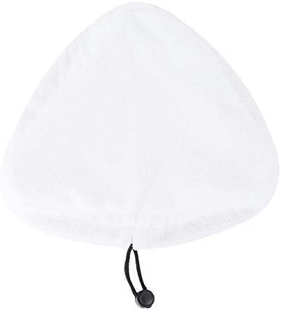 Fdit 2PCS Washable Triangular Microfiber Cloth Pad for Steam Mop Replacement