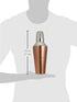 Cook Pro Inc. 3-Piece 27 oz Stainless Steel Cocktail Mixer, Copper