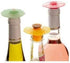 Charles Viancin Wine Bottle Stopper - Lily Pad, Sunflower & Hibiscus Design