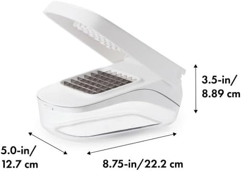 OXO Good Grips Easy Pour Onion & Vegetable Chopper - White