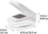 OXO Good Grips Easy Pour Onion & Vegetable Chopper - White