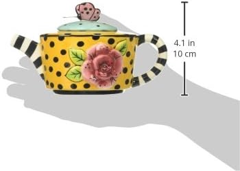 Lady Lux Tea Pot with Butterfly
