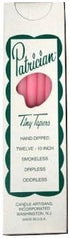 D'light Online Patrician 10 Inch Hand Dipped Skinny Taper Candles (Set of 12, Pink)