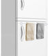 H.VERSAILTEX 4 PACK Magnetic Curtain Rods for Metal Doors, Multi-Use for Small Windows, Tool Free with Square Finials
