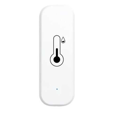 Wifi & Bluetooth Temperature and Humidity Sensor - Compatible with Alexa and Google Home (1 Pack)