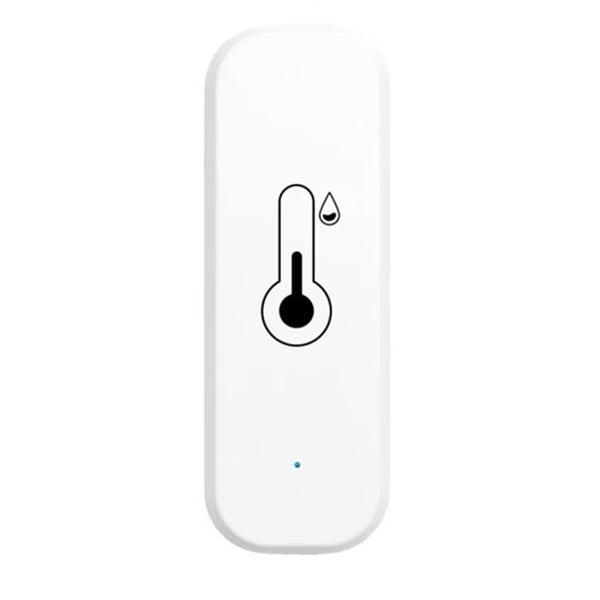 Wifi & Bluetooth Temperature and Humidity Sensor - Compatible with Alexa and Google Home (1 Pack)