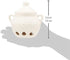 5.25" 4.25" 5.5" Fox Run Garlic Keeper and Storage, White Ceramic, x x