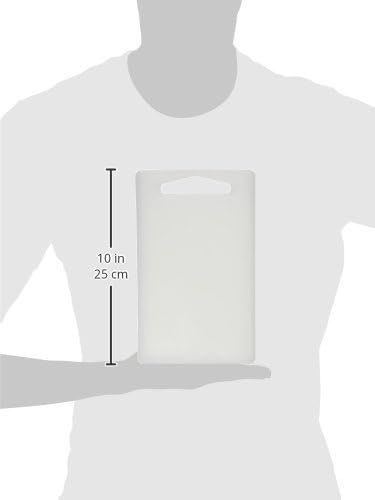 Fox Run White Poly Bar Cutting Board, 0.5 x 6 x 9.75 inches, 3801