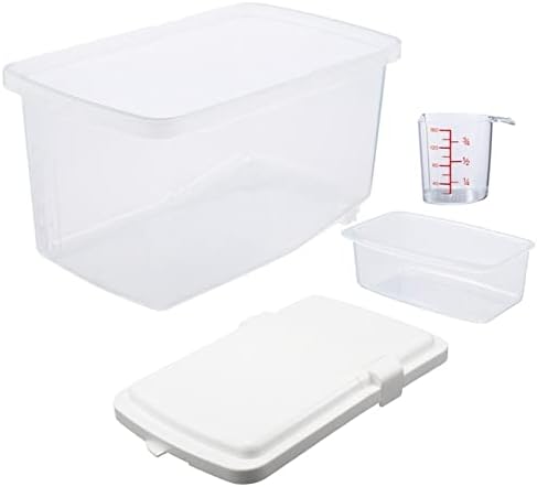JapanBargain 1825 - Lot of 2 Japanese Rice Storage Containers, 11 LBS, Made in Japan