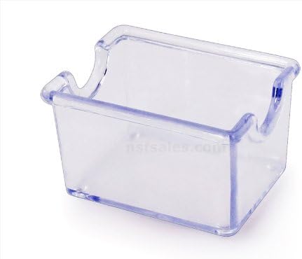 New Star Foodservice Set of 24 Clear Plastic Sugar Packet Holders