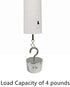 Wind Spinner Motor Battery Operated for Hanging Display, Outdoor Sculptures with 4 Pounds Load Capacity