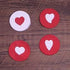 Mini Heart Cookie Cutter Set - 4 Piece Stainless Steel