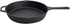 Restaurantware Met Lux 11.75 Inch Cast Iron Skillet, Pre-Seasoned Fry Pan for Indoor/Outdoor Cooking