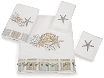 Avanti Linens Washcloth, Soft & Absorbent Cotton Towel, White