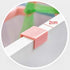 WOIWO 4 PCS Portable Garbage Bag Holder for Kitchen Cabinets