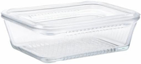 Multi Function Butter Dish, 6-Inch, Clear Design