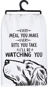 Primitives by Kathy Every Meal You Make Every Bite You Take Decorative Kitchen Towel, 28" x 28"