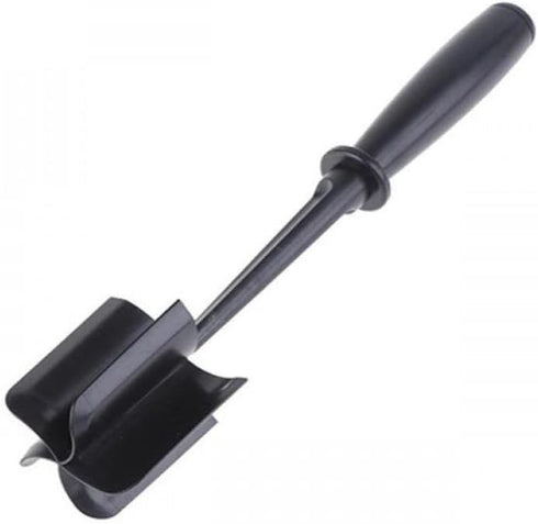 Meat Chopper and Smasher for Ground Beef and Potatoes, Nylon Construction, Non Stick Mix Chopper (Black)