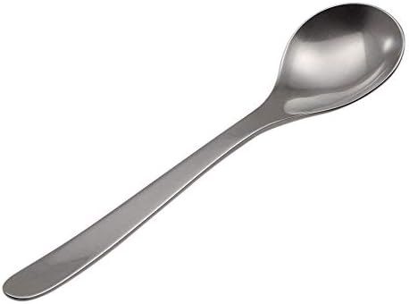 Sori Yanagi Simple Form Cutlery for Easy Use, Tsubamesanjo Stainless Steel, Teaspoon, Sleek Design for a Smooth Mouth, Dishwasher Safe, Brushed Finish
