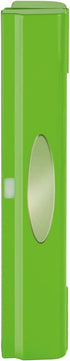 WENKO Plastic Wrap Dispenser with Cutter, Refillable Aluminum Foil Wrap Holder for Kitchen Organization