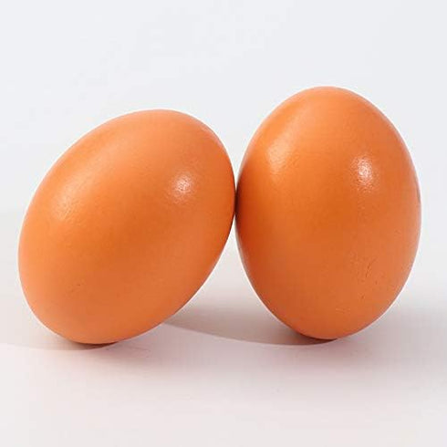 Azatemgo Dummy 8 Fake Wooden Eggs Eggs Nest Eggs Hens Eggs PCS