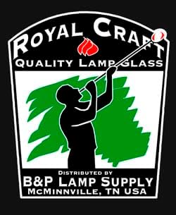 B&P Lamp TINY Clear Glass Chimney, 1 1/4 Inch Base by 4 1/2 Inch Tall for Miniature Oil Lamps