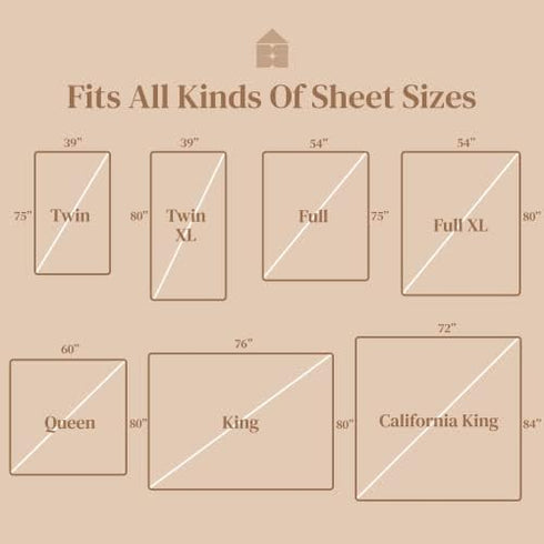 FeelAtHome Bed Sheet Holder Straps - Criss-Cross Suspenders Keep Fitted/Flat Sheets in Place for Twin Queen King