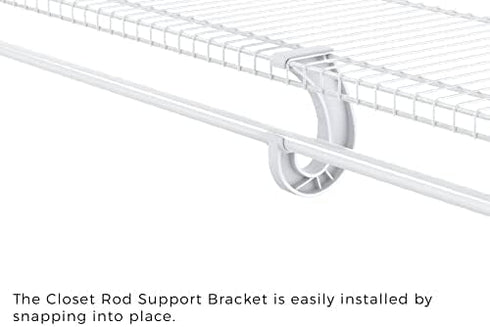 Closetmaid 3/4 Hanging Rod Support, Model 5629