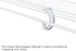 Closetmaid 3/4 Hanging Rod Support, Model 5629