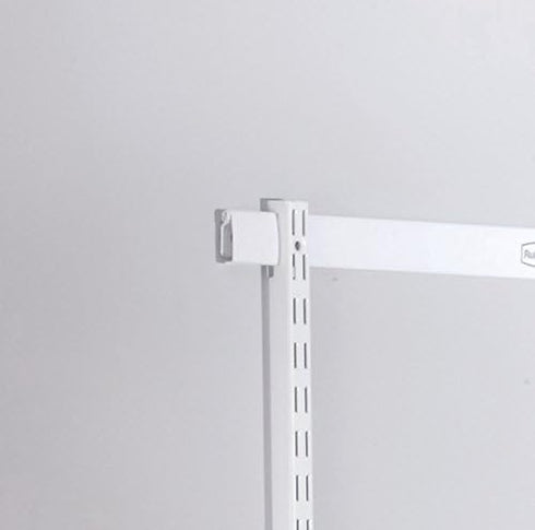 Rubbermaid Fasttrack Upright Hardware, 47.5-in, White (FG3Q7400WHT)