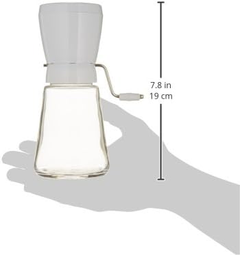 Fox Run 5716 Hand Crank Nut Chopper/Grinder, White, 7.5 inches