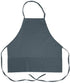 KNG Slate 3 Pocket Adjustable Bib Apron for Men and Women -