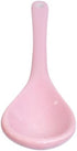Pirhosigma 6 4.7 inch pcs Pink Porcelain Egg Spoons Ceramic Spoons Coffee Dessert Yogurt Tea Milky Tea