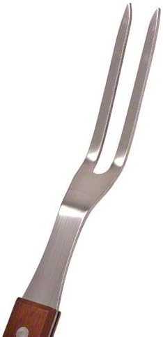 Update International WPF-13 Stainless Steel Pot Fork, 13-Inch, with Wood Handle