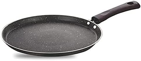 Non Stick Dosa Pan, Big Dosa Tawa Size-285 mm, Thickness 2.6mm, Round Griddle Cookware Pan - Color Black