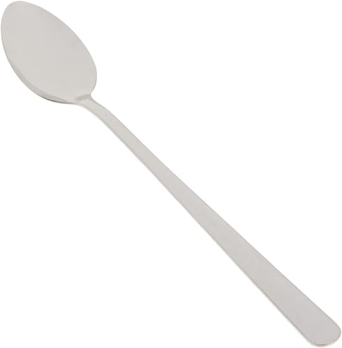Winco 12-Piece Windsor Iced Teaspoon Set, 18-0 Stainless Steel, Silver for Dining