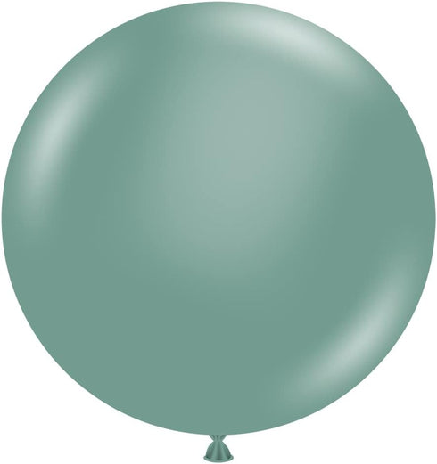 Tuf-Tex 17066 Willow Latex Party Balloons, Pack of 50, 17" Willow Color