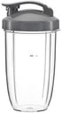 Nutribullet Flip Top To Go Lid with 32oz Tall Cup, Compatible with Nutribullet 600W 900W Blenders