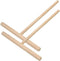 2 Pcs Wooden Crepe Maker, Pancake Batter Spreader Stick, Kitchen Cooking Utensils for Restaurant Canteen Supplies