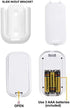SOARING Wireless Battery Powered Timer for Kids - 2 Minutes Teeth Brush, 20 Seconds Hand Washing, Color Indicator Light