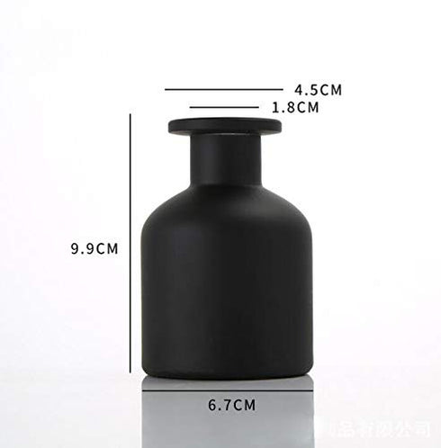 1PCS 150ml Empty Refillable Glass Diffuser Bottle, Aromatherapy Storage Container for DIY Replacement Reed Diffuser