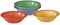 G.E.T. DN-904-MIX-EC Melamine Dessert Bowls, 5 Ounce, Mardi Gras Mix, Set of 4